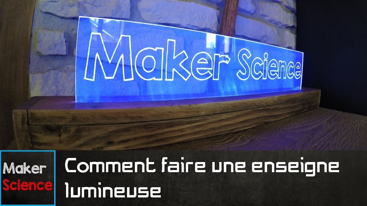#DIY Comment faire une enseigne lumineuse