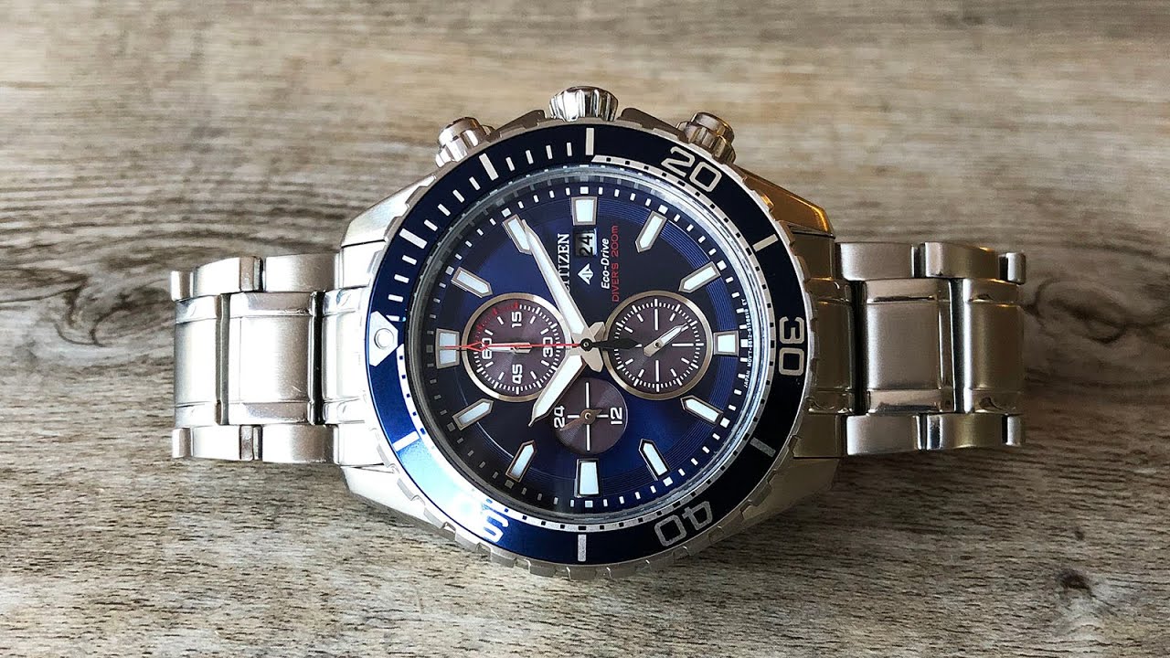 Обзор часов Citizen Promaster Eco-Drive Chronograph Diver’s 200m (CA0710-82L) — Perth WAtch #363
