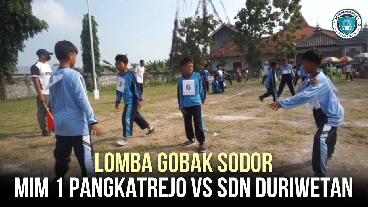 LOMBA PERMAINAN TRADISIONAL GOBAK SODOR DI HUT 80 RI SD/MI SEKECAMATAN MADURAN