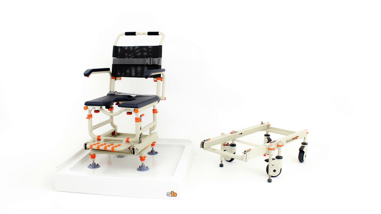 ShowerBuddy SB1 Bedside Commode or Over the Toilet and Into the Shower Transfer chair