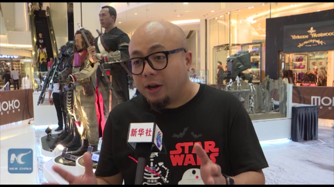Star Wars model rocks Hong Kong with Donnie Yen and Jiang Wen
