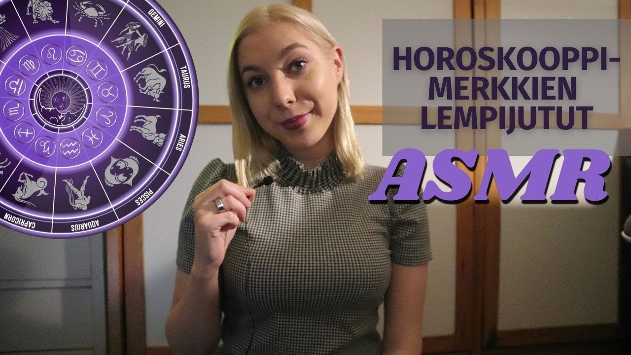 Millaisia eri horoskooppimerkit ovat? Kaikki horoskooppimerkeistä! 🔮🌌 ASMR SUOMI