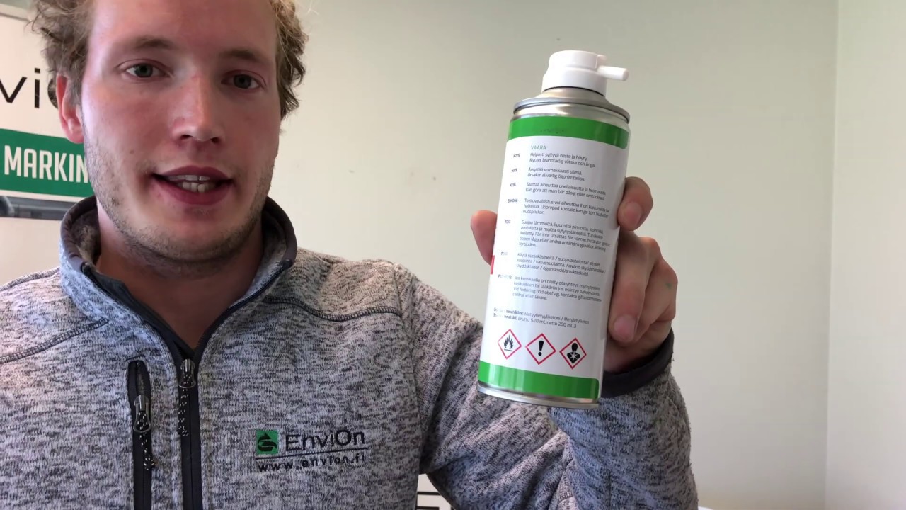 EnviOn Mek Spray K&auml;ytt&ouml;ohje // How to use EnviOn Mek Spray