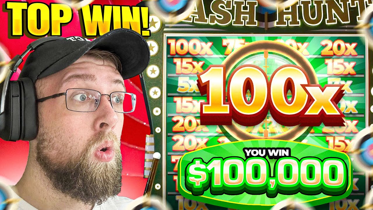 Я выиграл 100 000 долларов в игре Cash Hunt, где был самый большой множитель! (Это невероятно!)
