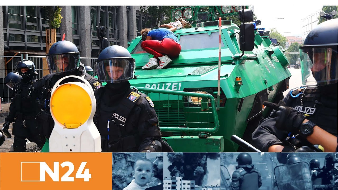 N24 Nachrichten - Offizielle Gipfeleröffnung - Polizei-Pressekonferenz zur aktuellen Lage in Hamburg