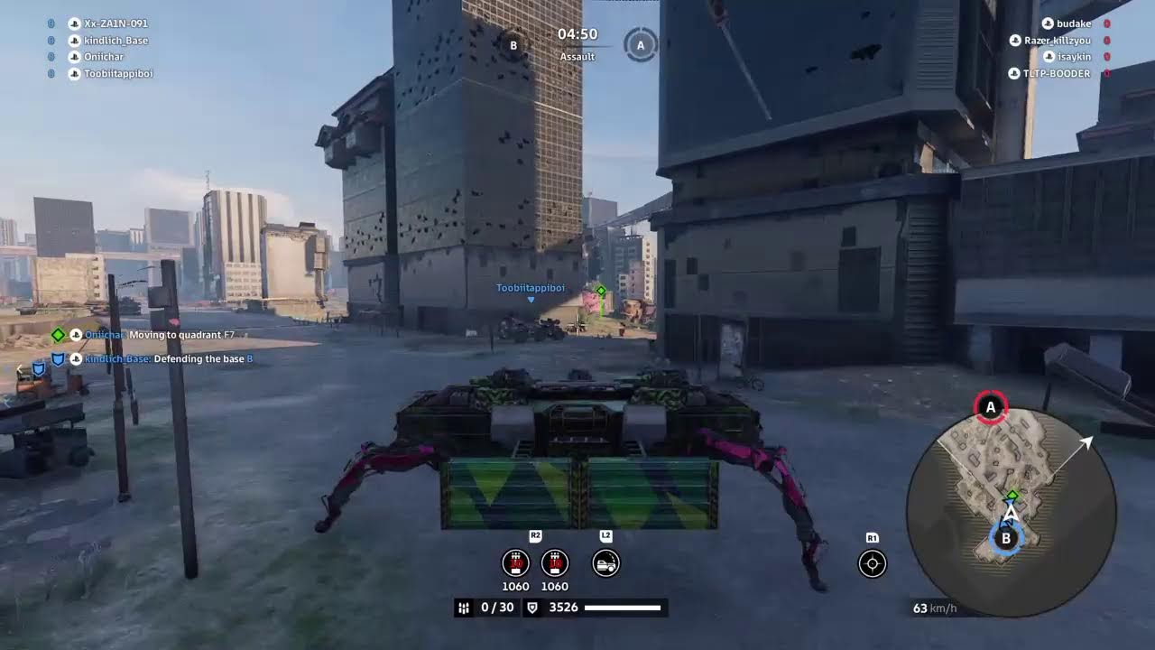 Crossout uranium battlemasters serving II