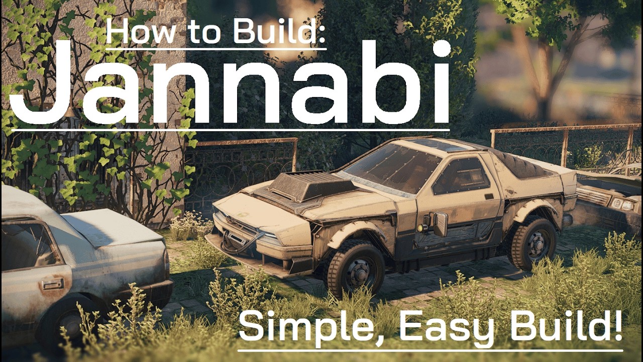 How to Build a Scale Accurate JANNABI in Crossou! [ Crossout Tutorials: 4 ]