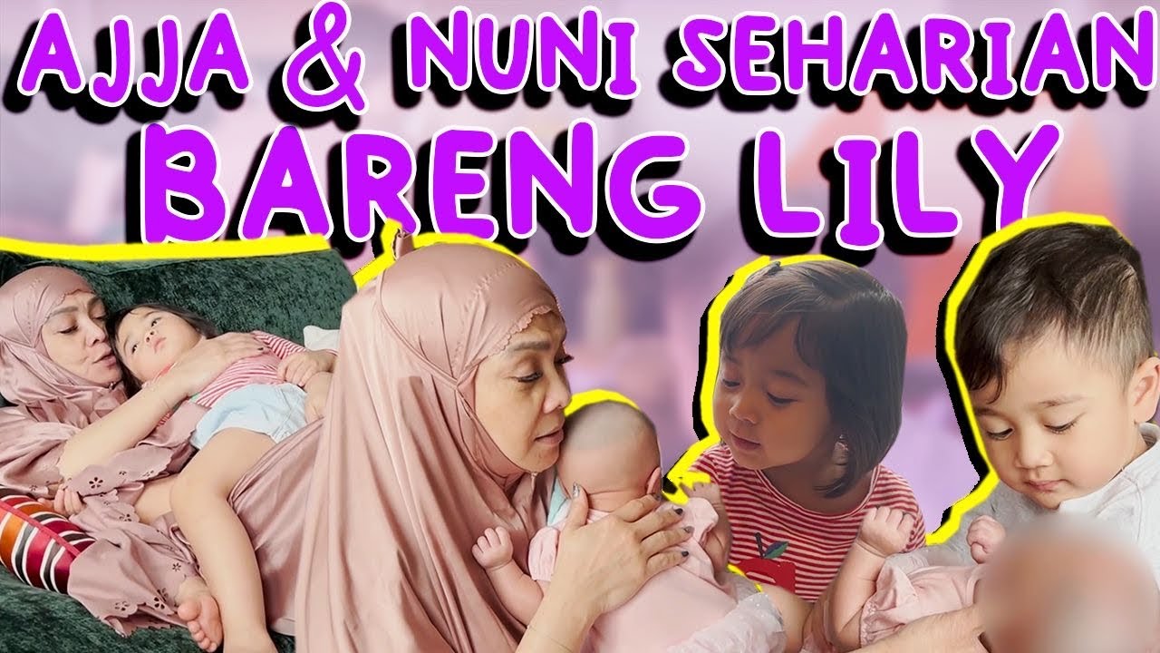SUPER SERU!! RAYYANZA DAN ARUNI SEHARIAN BARENG BABY LILY DI RUMAH MAMA RIETA 