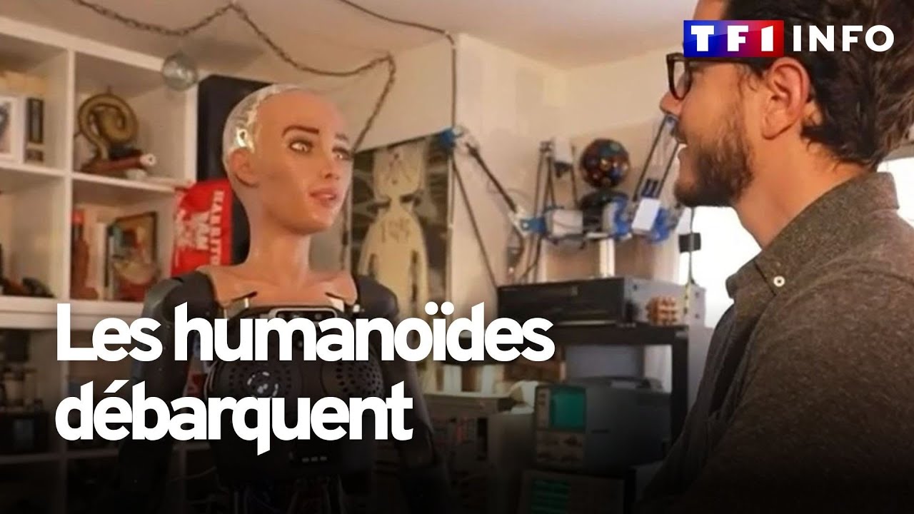 Rencontre avec Sophia, robot (presque) en chair et en os