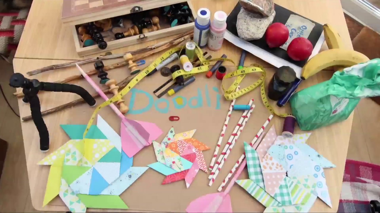 Taking Photographs of Garden Birds in a hammock