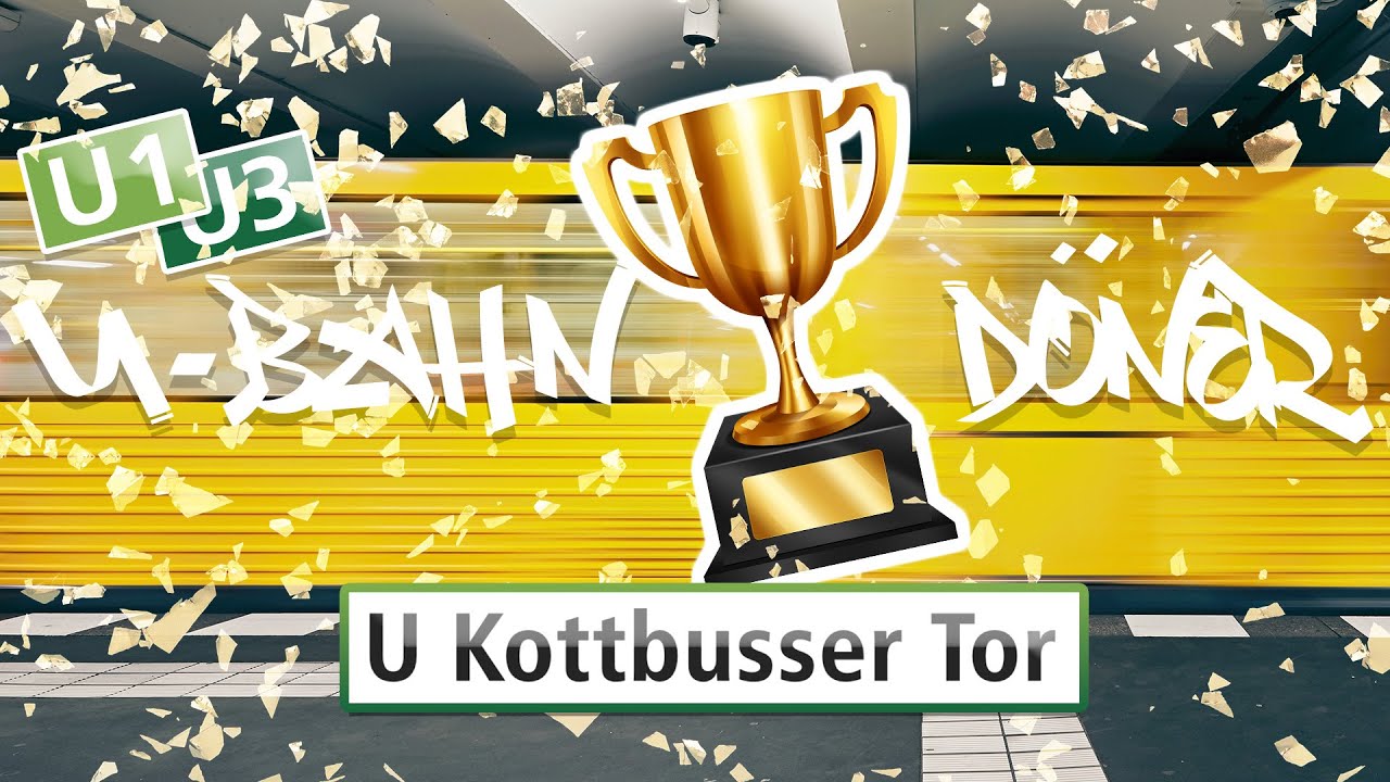 Bester U-Bahn Döner Berlin U1 U3 SIEGER