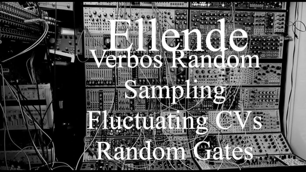 A generative study based around Verbos Electronics' Random Sampling Eurorack Modular Synth