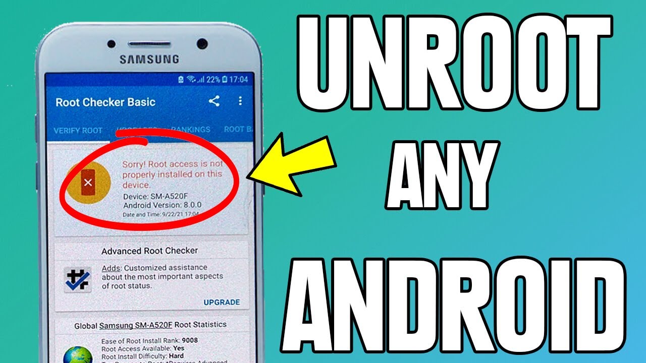 Отключить Android | Удалите Root Any Android | Удалите Magisk [Easy Method] 2021