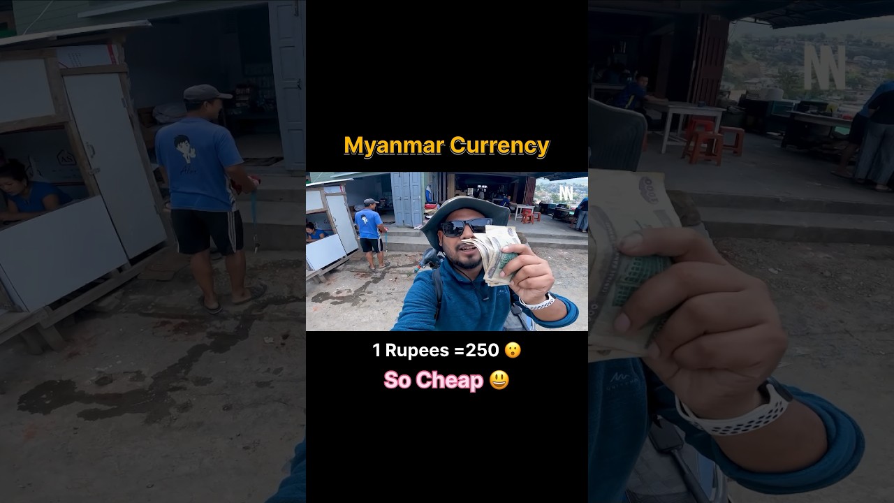 How cheap Myanmar is #myanmar #myanmarvlog #internationaltravel #currencytrading #currency