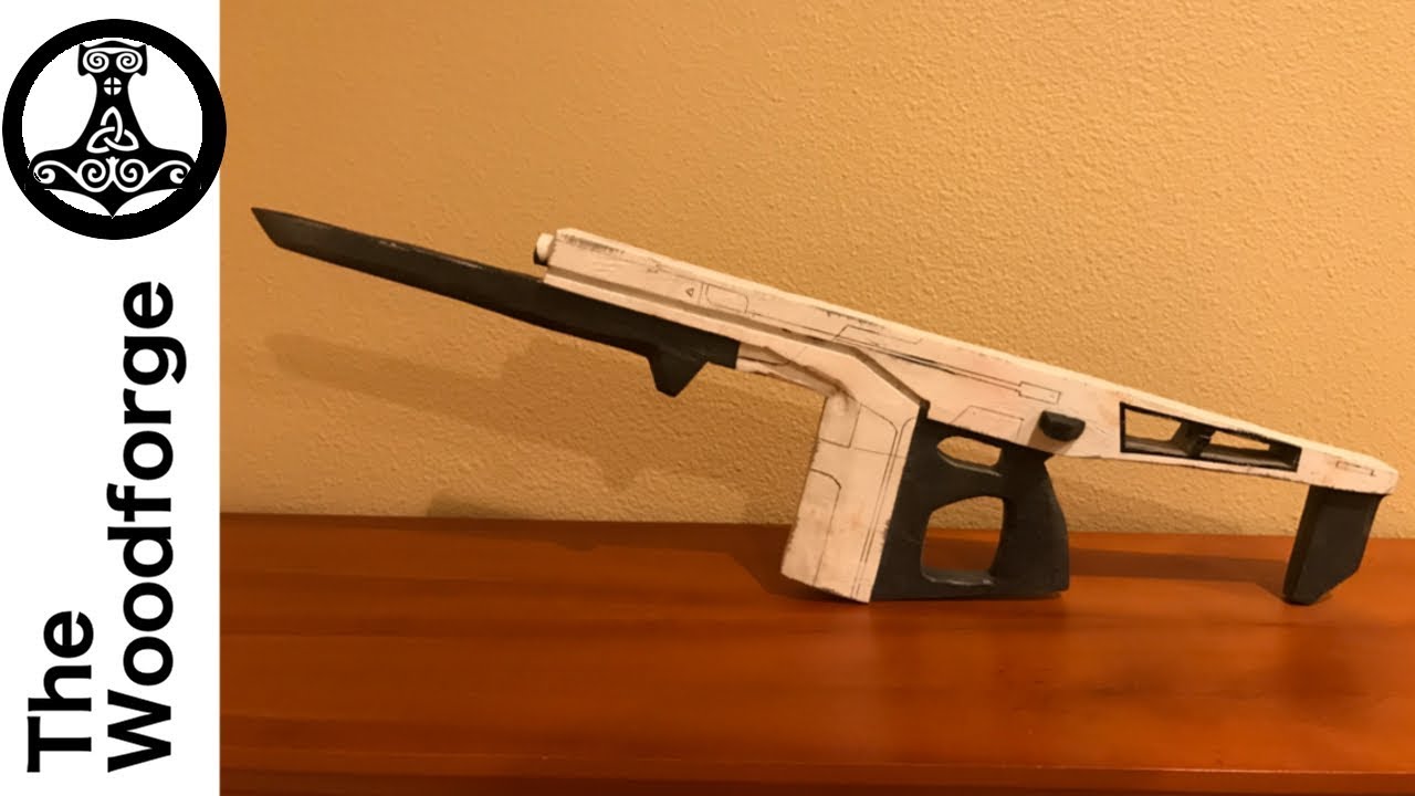 Wooden gun prop - MONTE CARLO DESTINY