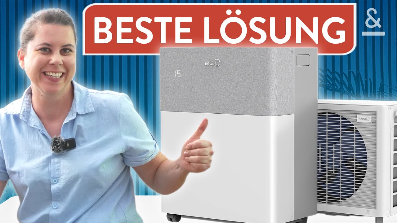 PERFEKT gegen HITZE im Sommer?! | Midea PortaSplit Mobile Klimaanlage im Test