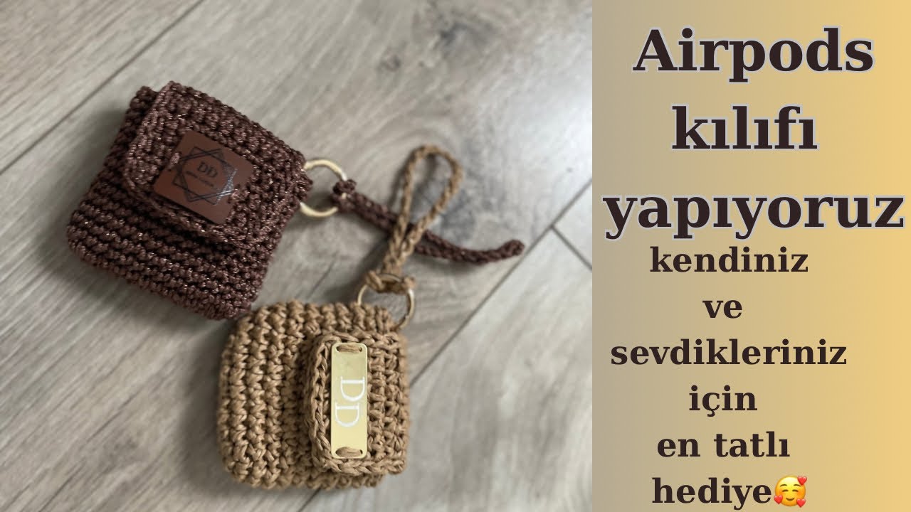 İpleri hazırlayın🌟Airpods yapıyoruz💃🏿💃🏿çantalarınıza şıklık katacak o parça 🫶🏻