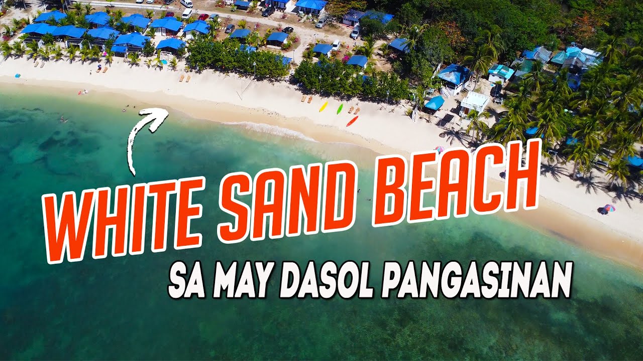 White Sand Beach sa Dasol Pangasinan | Osmeña Point Beach Resort