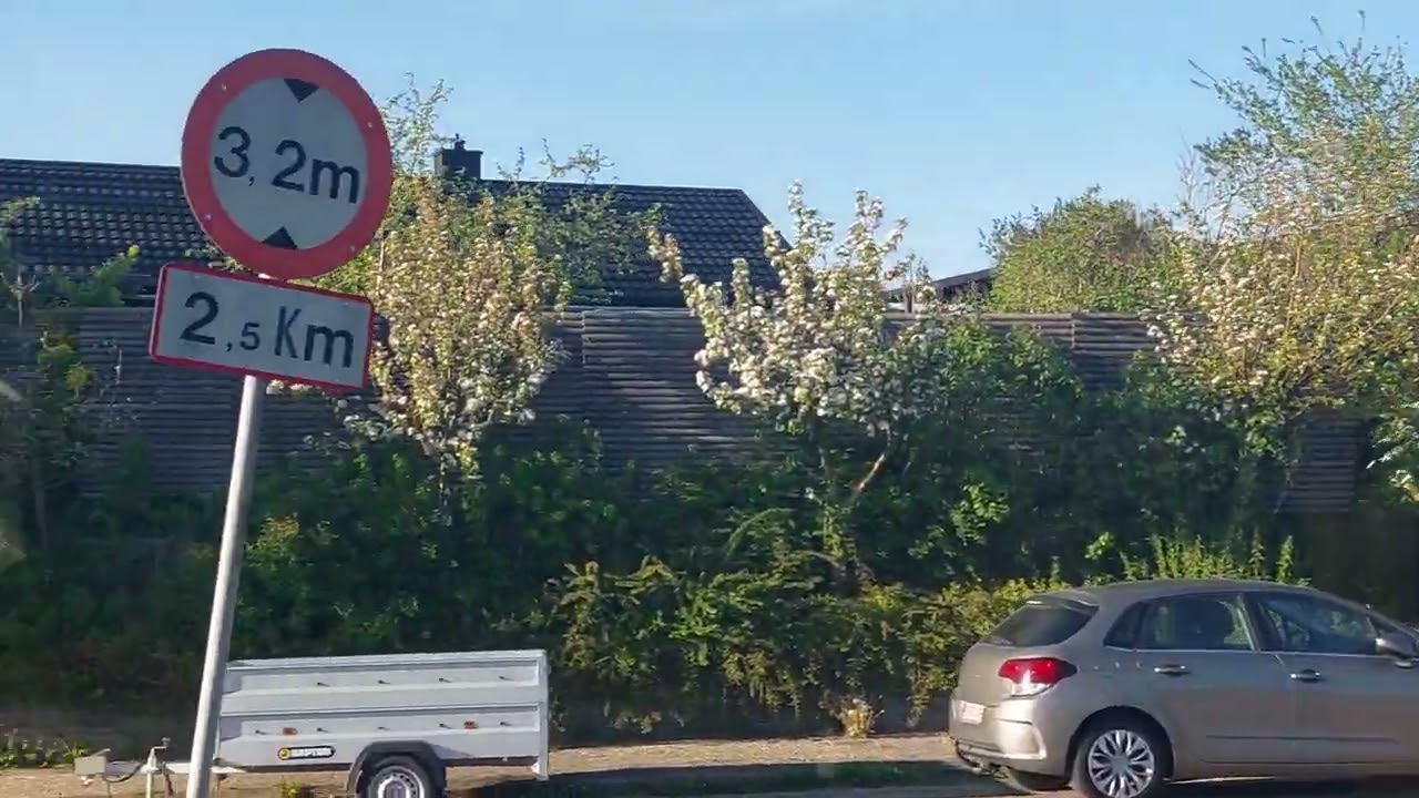 801A hele turen fra ESPERGÆRDE til Helsingør med 7683 en vdl