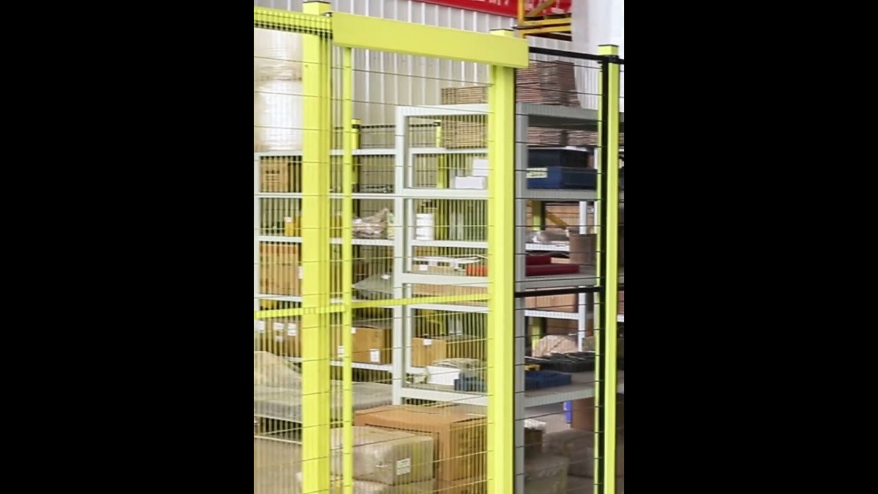 Workshop Safety Fence + Door Setup | Aotto Machine Guarding