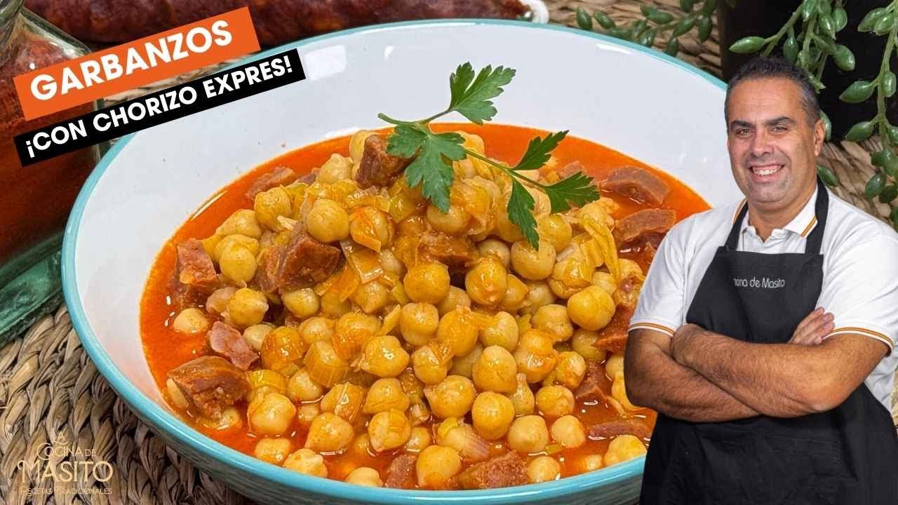 Garbanzos con chorizo