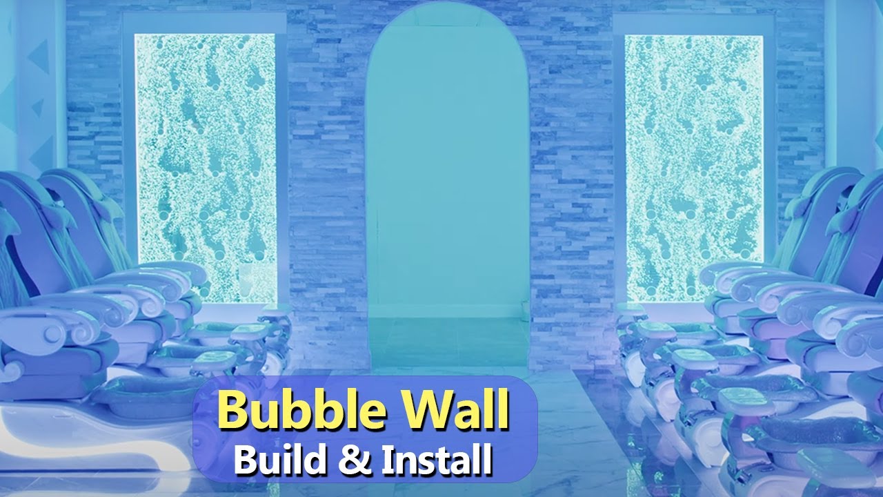 Building Nail Salon Bubble Walls