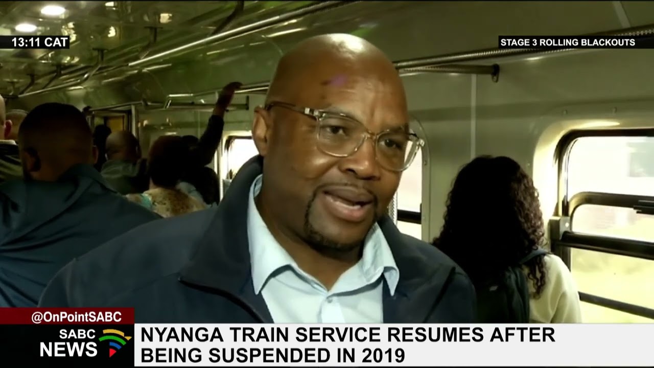 Nyanga train service resumes after being suspended in 2019