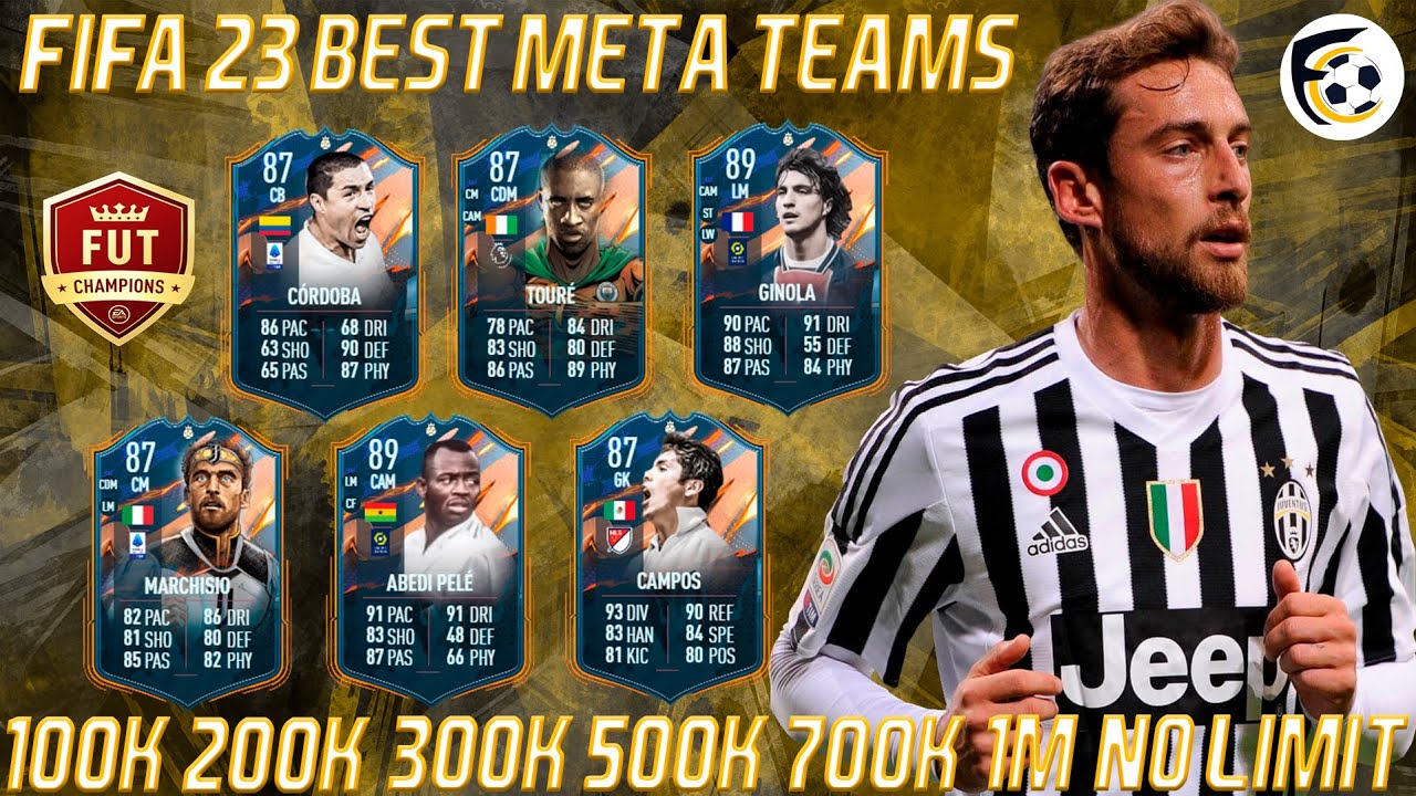 FIFA 23 BEST META ULTIMATE TEAMS! FIFA 23 100K 200K 300K 500K 700K 1M SQUAD BUILDER WITH AI! #2