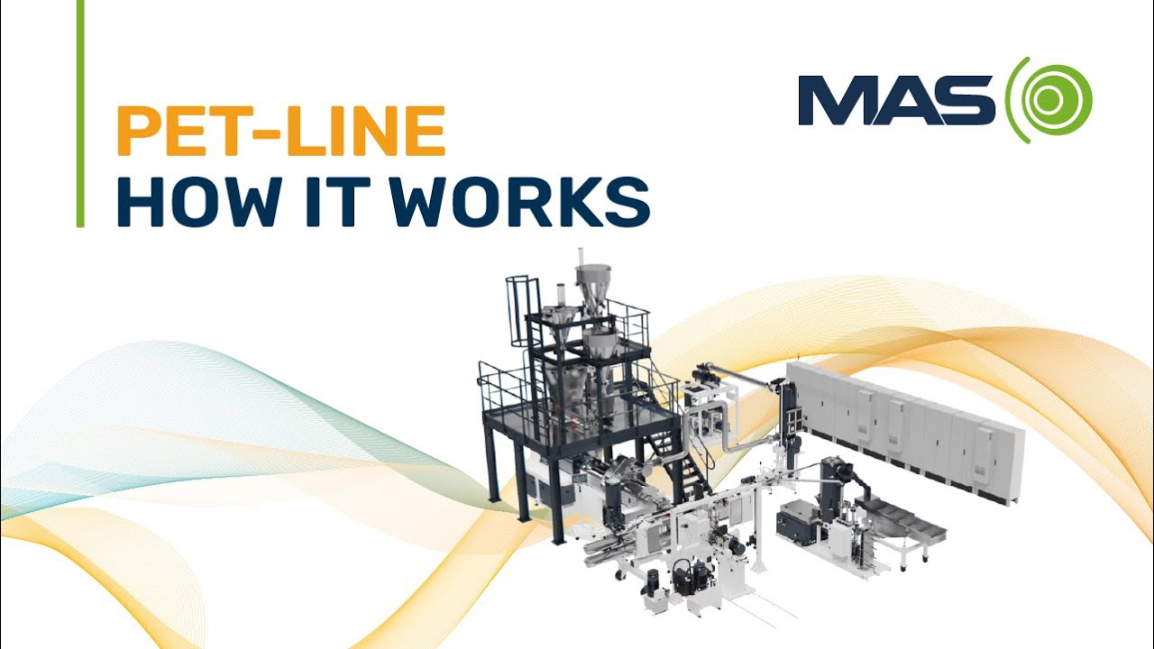 How the PET extrusion line works