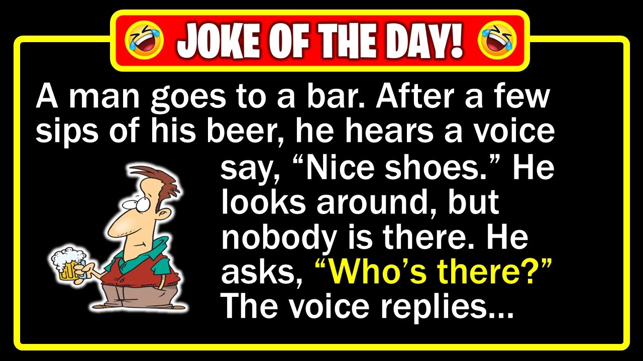 🤣 BEST JOKE OF THE DAY! - A quiet bar, strange compliments, and sharp twist! | Funny Dad Jokes