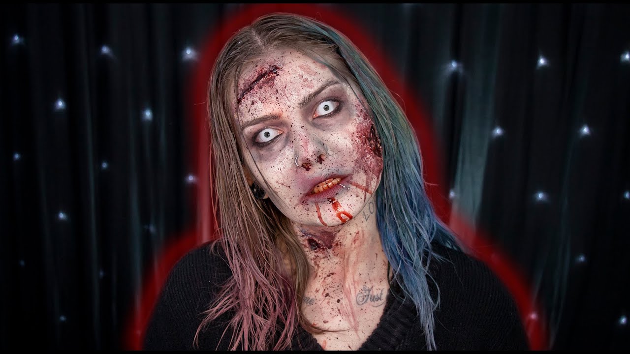 Maquiagem Zumbi | Tutorial de maquiagem de terror | SFX Makeup