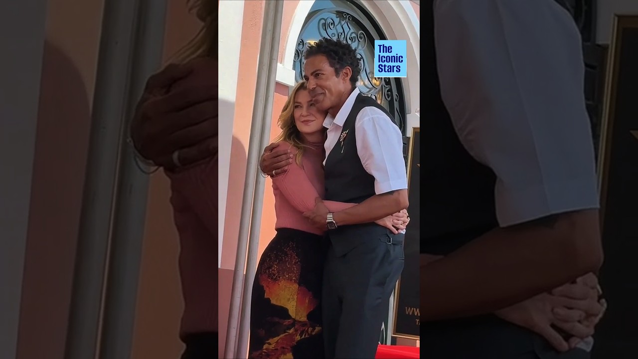 Ellen Pompeo with her husband 💖 Chris Ivery 💫 #ellenpompeo #chrislvery