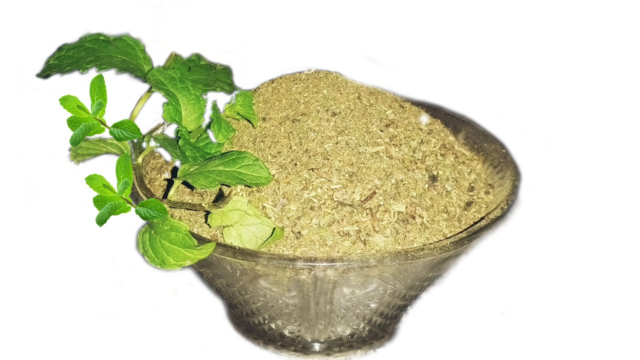 Mint Powder at home in Natural Drying | How to make Pudina Powder | Mind powder | Smk Magical Recipe