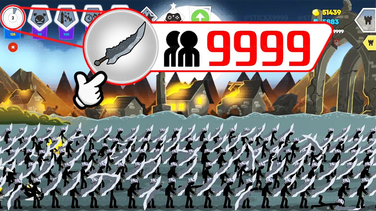 Stick War Saga MOD ⚔️ 9999 Xenophons Awaken 💥 Stickx9999