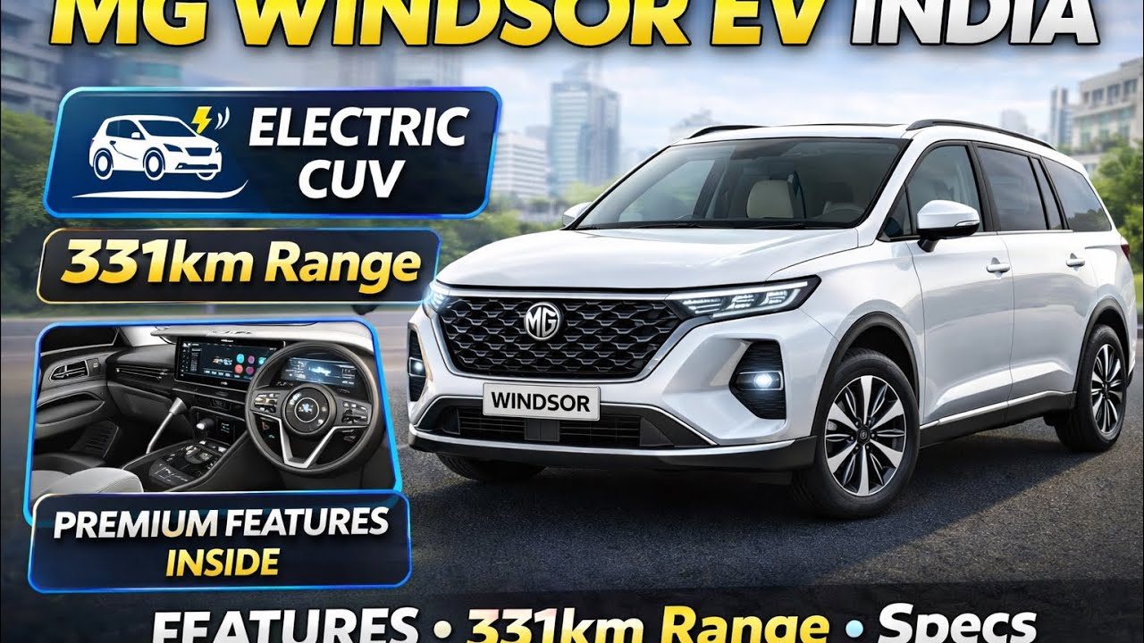 Mg Windsor #electricvechicle #drivingrange Price Features and Specifications 🔥#trending 