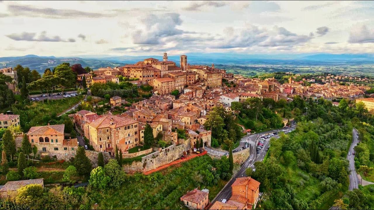 4K Montepulciano & Surroundings || Aerial Drone Footage