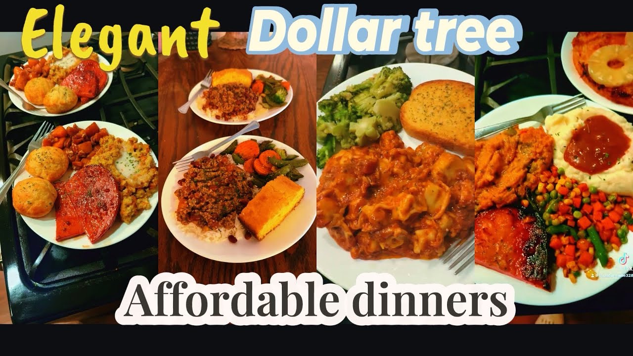 Изысканные блюда из магазина Dollar Tree