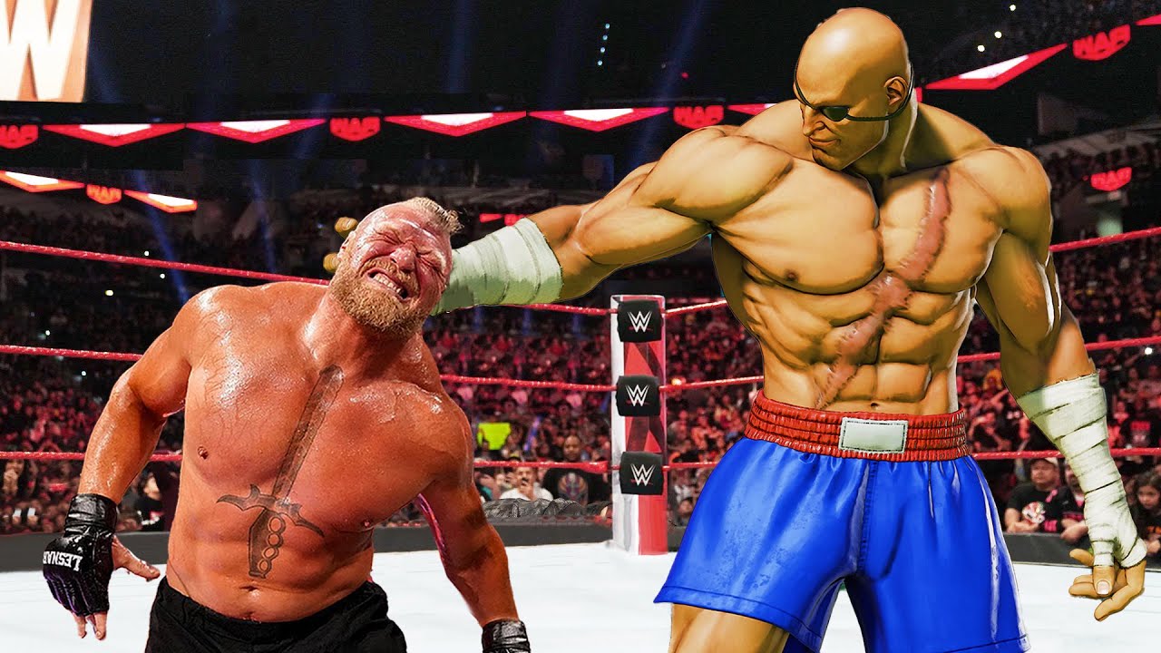 Full Match - Brock Lesnar vs Sagat - Iron Man Match 2026