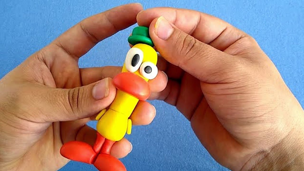 Pato de plastilina (Pocoyo) (Pocoyó)🦆🟡