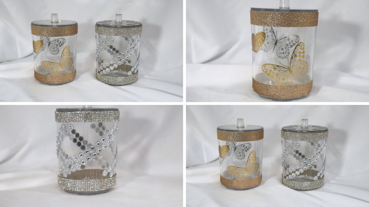 BATHROOM GLAM DIYS| DOLLAR TREE GLAM DIYS