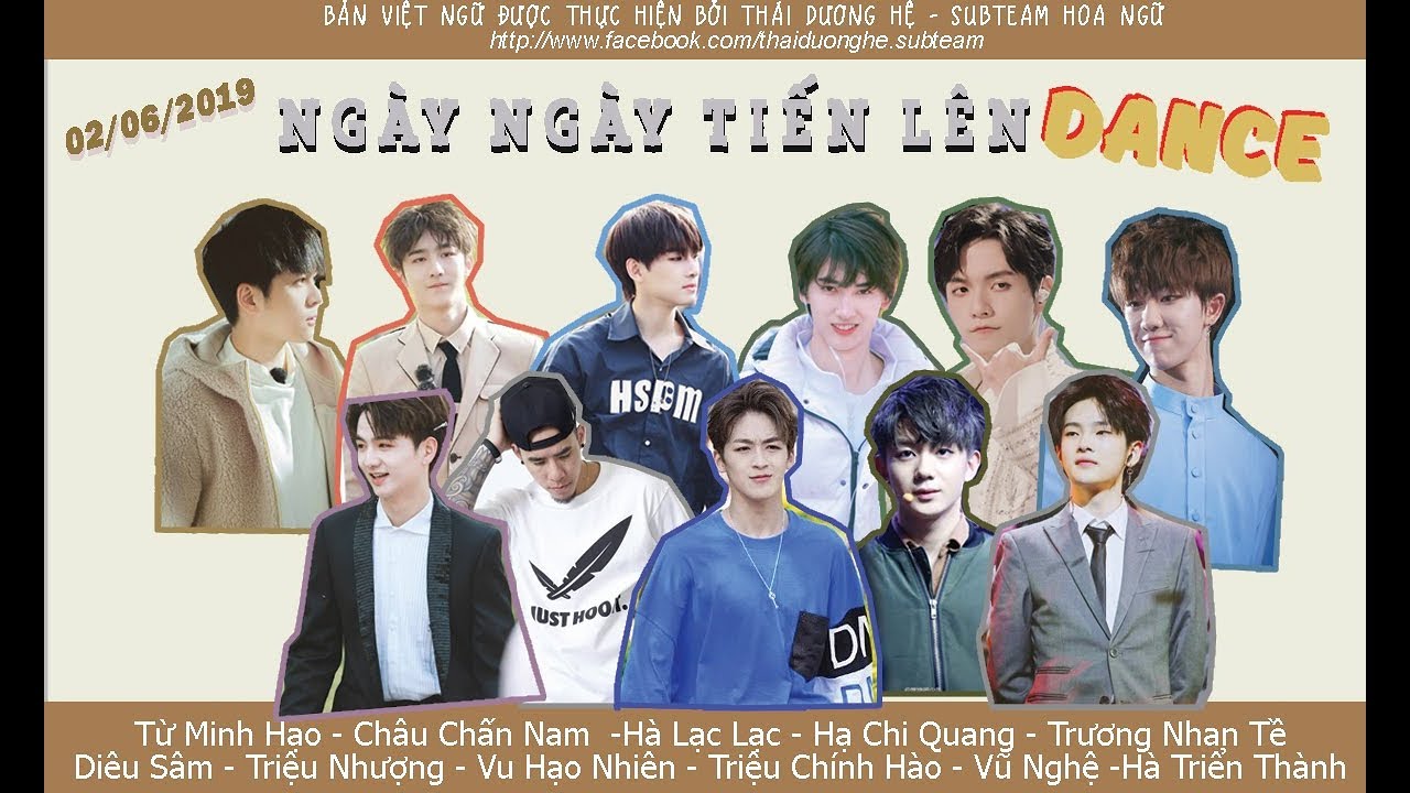 [Vietsub] Ngày Ngày Tiến Lên 02/06/2019 (Từ Minh Hạo, Châu Chấn Nam, Hà Lạc Lạc, Hạ Chi Quang)