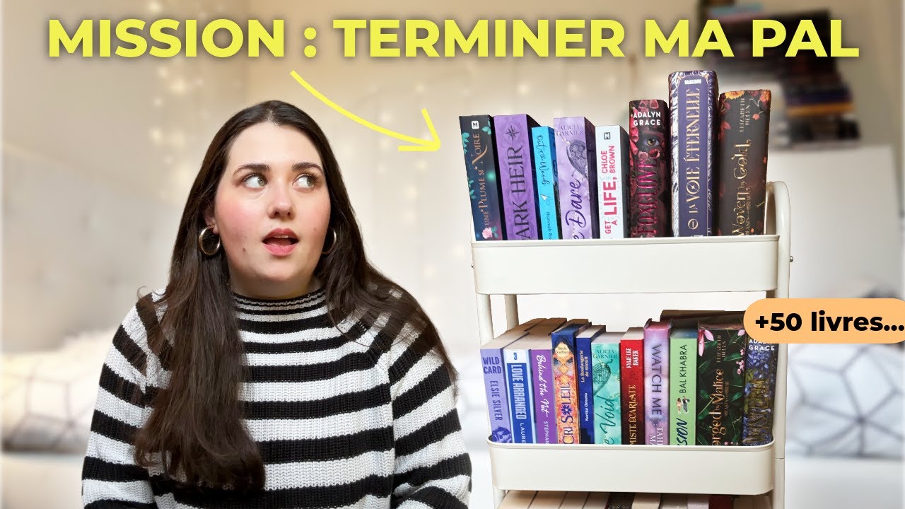 Défi : lire toute ma PAL (+50 livres) 😨✨ | On vide ma PAL #3
