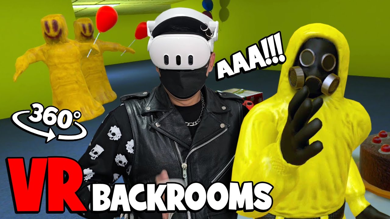 ENTRAMOS a los BACKROOMS 😱 con VR 