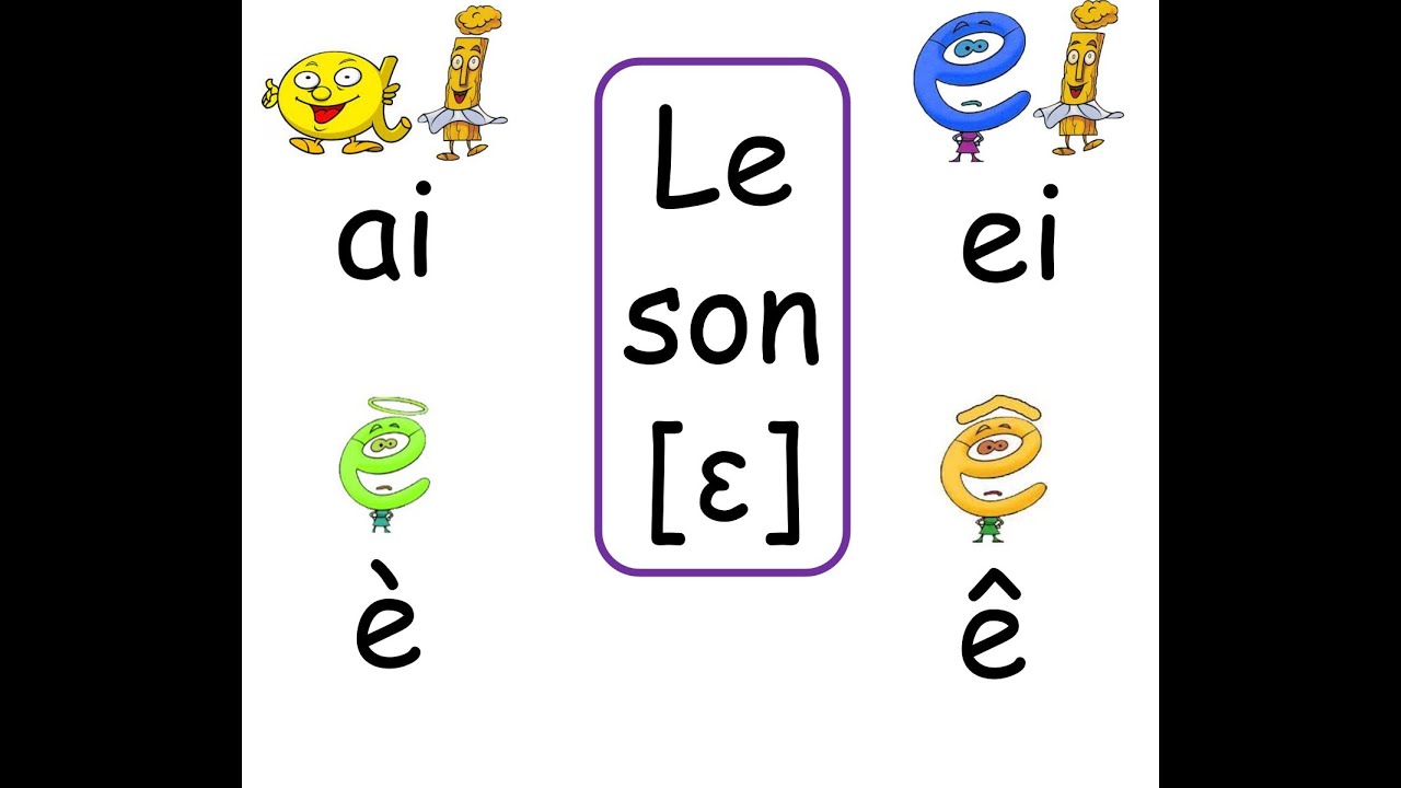 Le son ai ei è ê