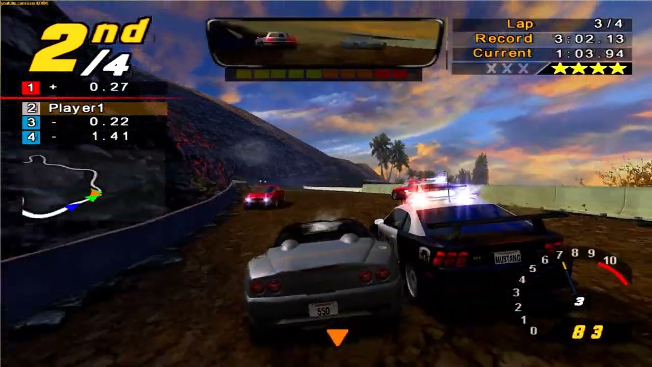 NFS Hot Pursuit 2 PS2 - Ferrari 550 Barchetta
