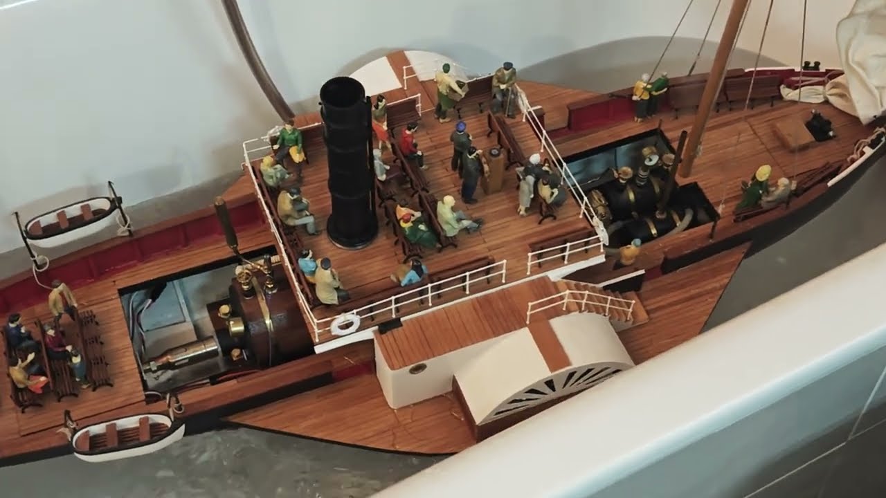Последний шанс — спасёт ли паровой двигатель RW-V2 паром «Ла Ранс»? #steamboat / #dampf RC