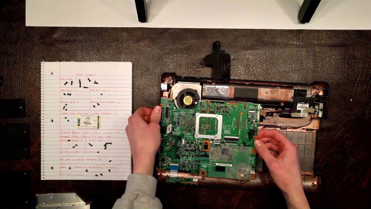 HP G60 Laptop Disassembly / Teardown