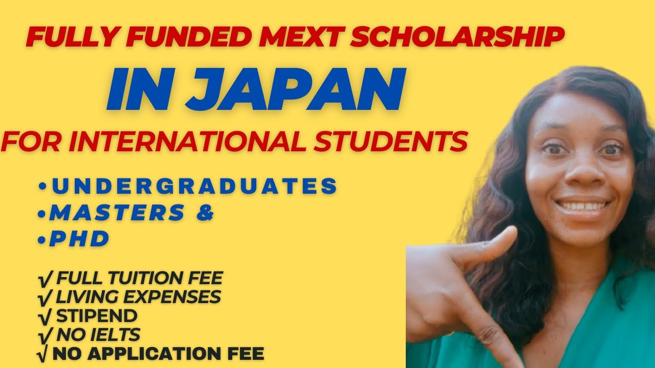 MEXT SCHOLARSHIP for INTERNATIONAL STUDENTS to STUDY in JAPAN 2026 | NO IELTS