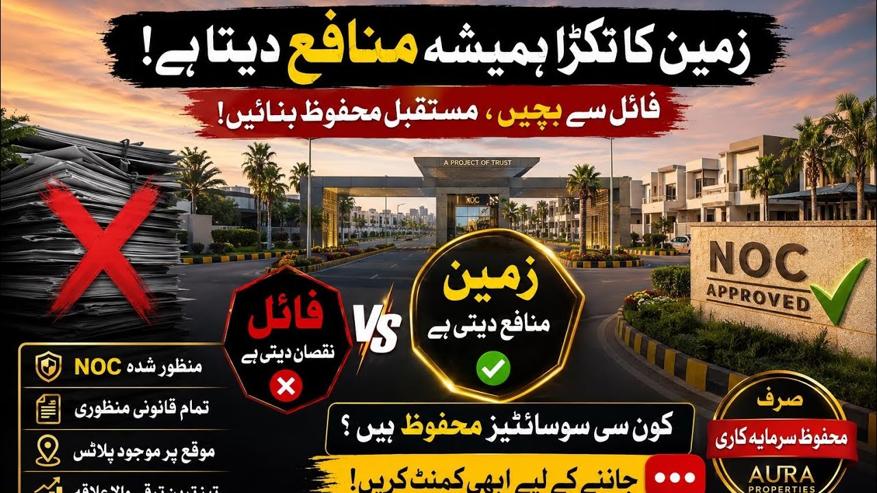 CDA Approved Plot for Only 5.5 Million | Al Hamra Avenue Islamabad 2025 | On-Ground Ready Plot