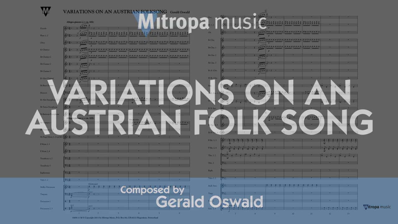 Variations On An Austrian Folksong &ndash; Gerald Oswald
